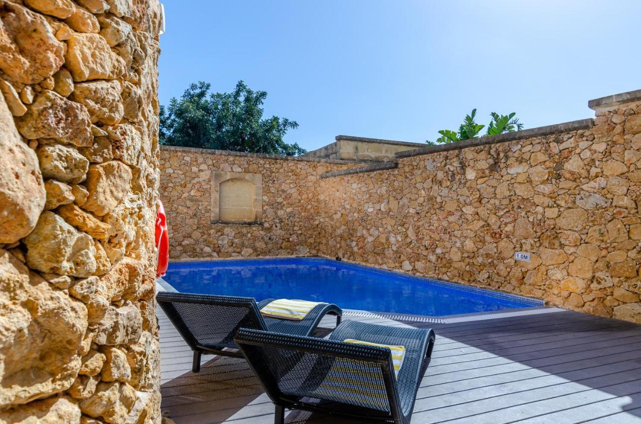 A Popular Pet Friendly Villa With A Pool, Gozo Xaghra Ngoại thất bức ảnh
